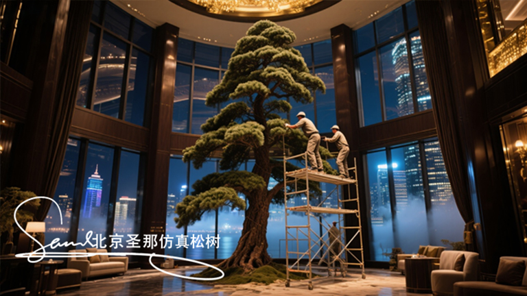 深圳仿真樹(shù)松樹(shù)設(shè)計(jì)造型方面的水平非常高 具有良好的藝術(shù)感