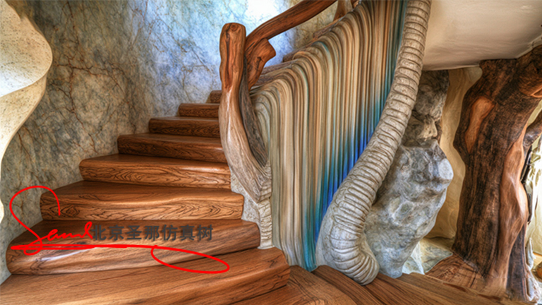 江蘇水泥仿木樓梯不拘泥于藝術(shù) 家具或特定的f 格