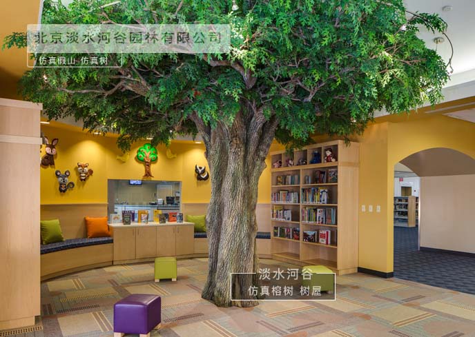 仿真樹(shù)包柱子