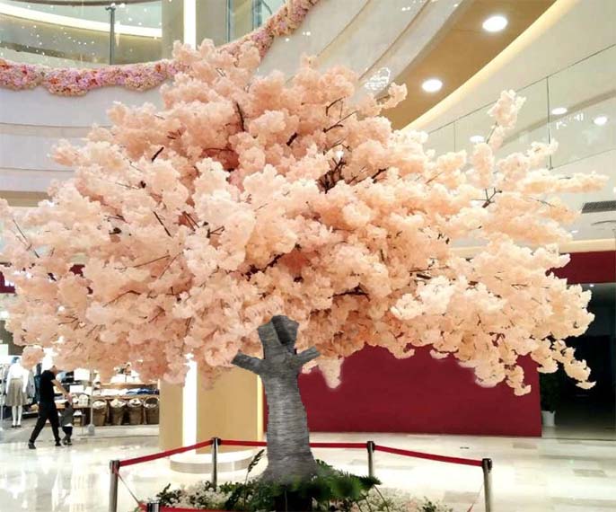 商場(chǎng)仿真樹