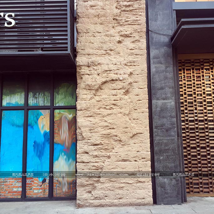 仿真土墻.jpg 仿真土墻