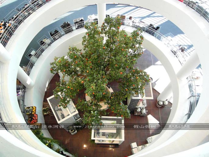 仿真樹葉室內(nèi)裝飾效果.jpg 仿真樹葉室內(nèi)裝飾效果