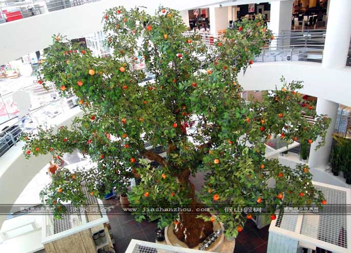 仿真樹葉室內(nèi)裝飾效果.jpg 仿真樹葉室內(nèi)裝飾效果