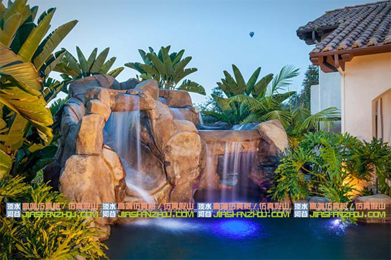 水泥假山.jpg 水泥假山