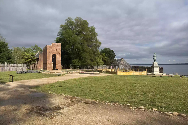 詹姆斯敦殖民地詹姆斯堡遺址弗吉尼亞殖民地國家歷史公園