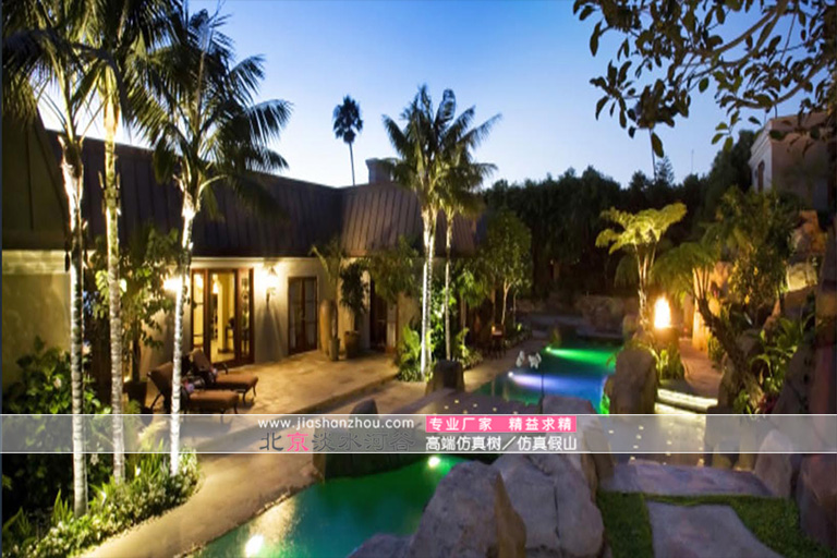 人工假山瀑布制作.jpg 人工假山瀑布制作