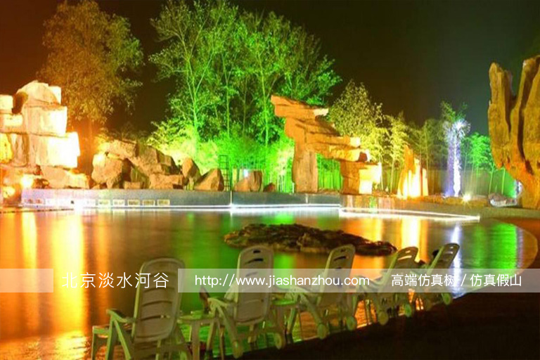 自制家庭小型水泥假山