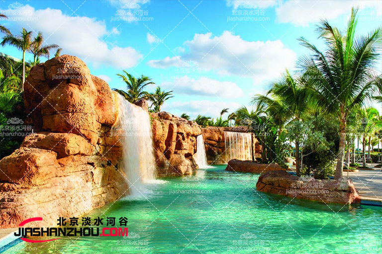 水池假山景觀魚池.jpg 水池假山景觀魚池