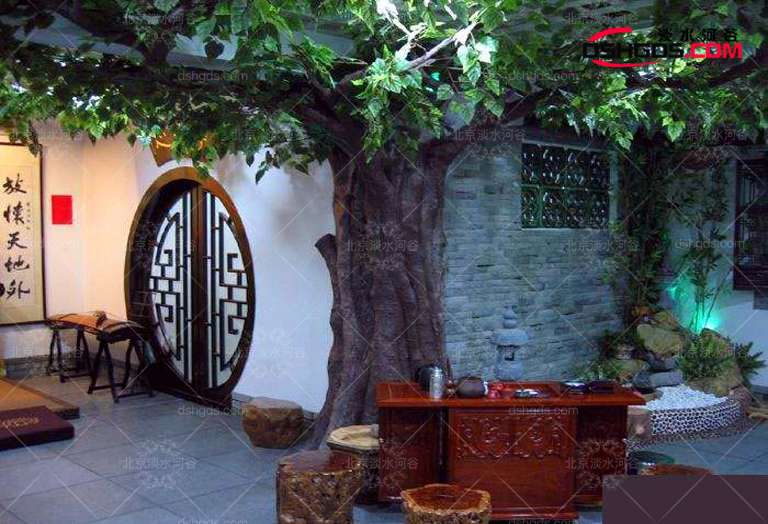 飯店餐廳仿真樹(shù).jpg 飯店餐廳仿真樹(shù)