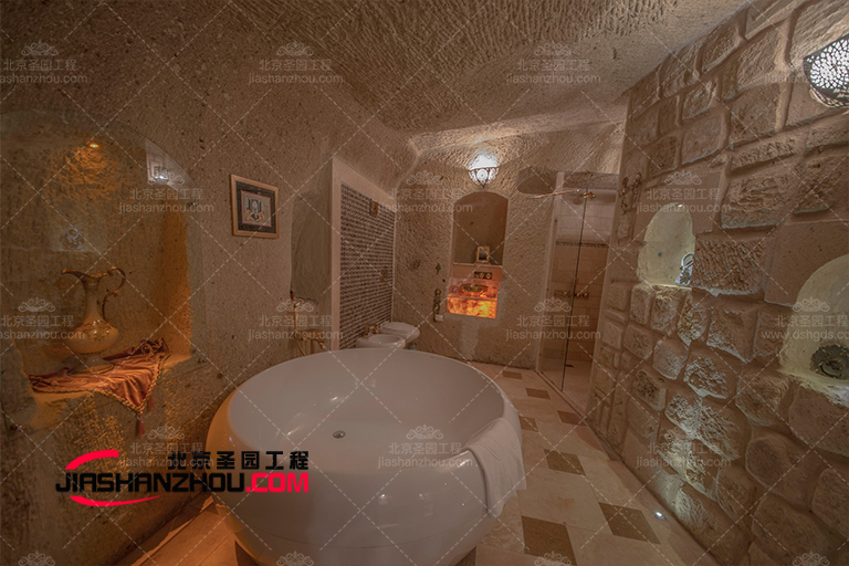 洞穴民宿浴室.jpg 洞穴民宿浴室