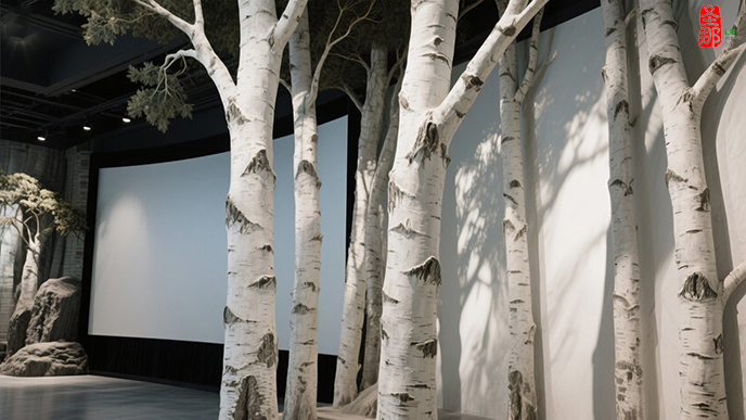 仿真白樺樹(shù)