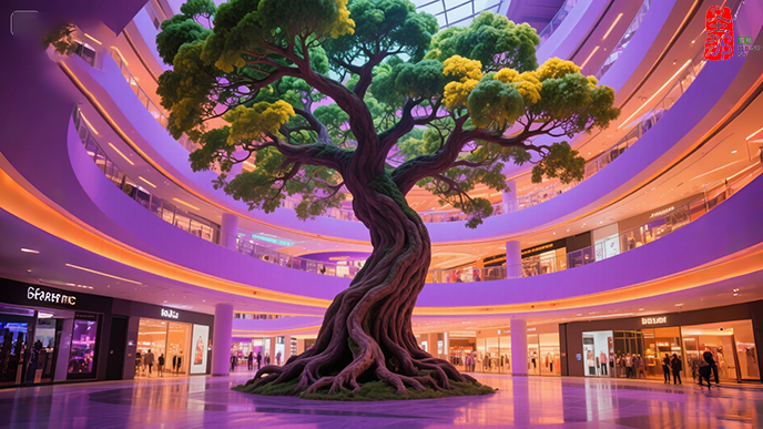 室內(nèi)仿真樹