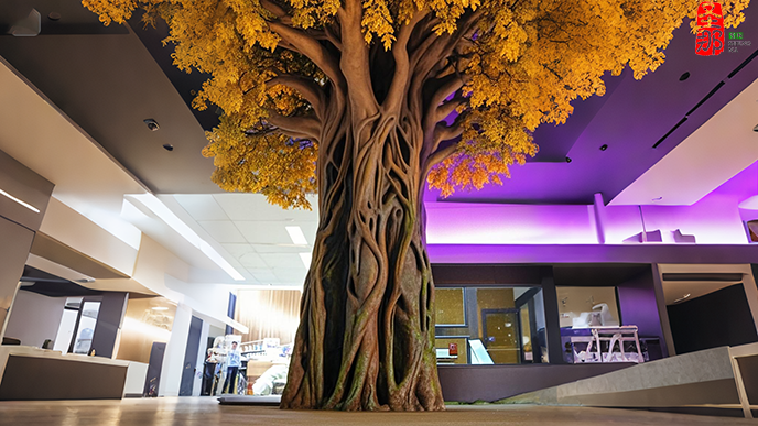 室內(nèi)仿真樹(shù)