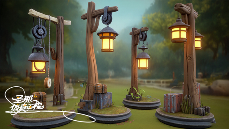 卡通燈桿.jpg 卡通燈桿